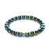 Blauer Smaragd | Monroe Links | Sanduhr-Armband